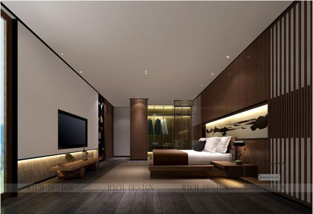 別墅裝修臥室效果圖