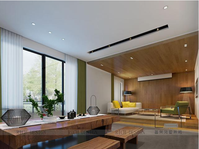 休閑區(qū)效果圖