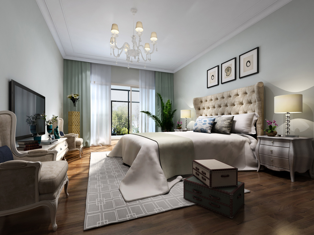 別墅臥室裝修欣賞圖