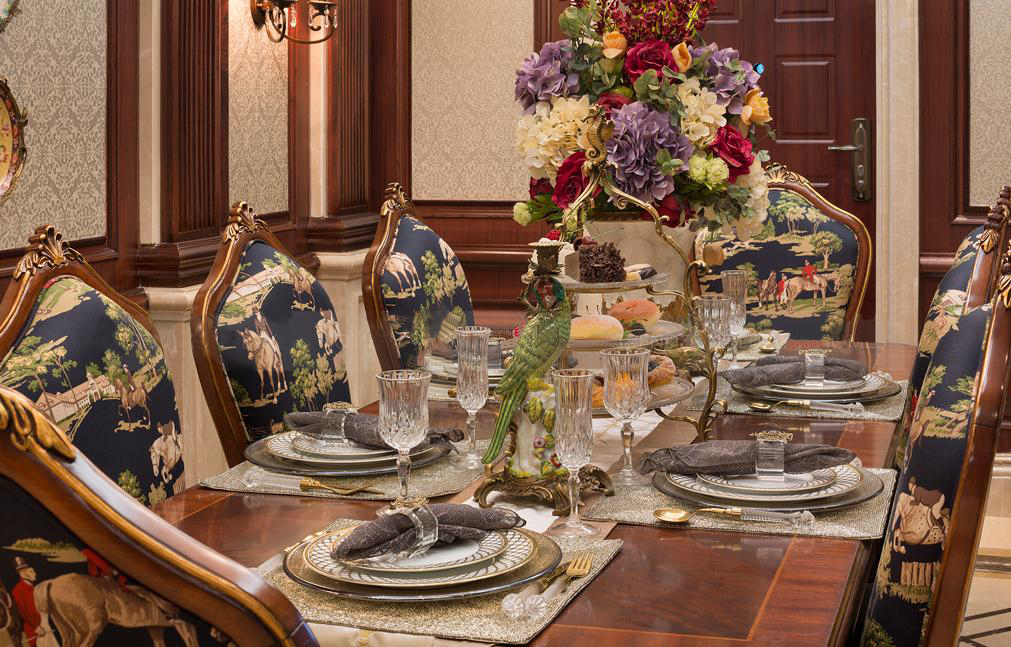 別墅裝飾餐廳效果圖