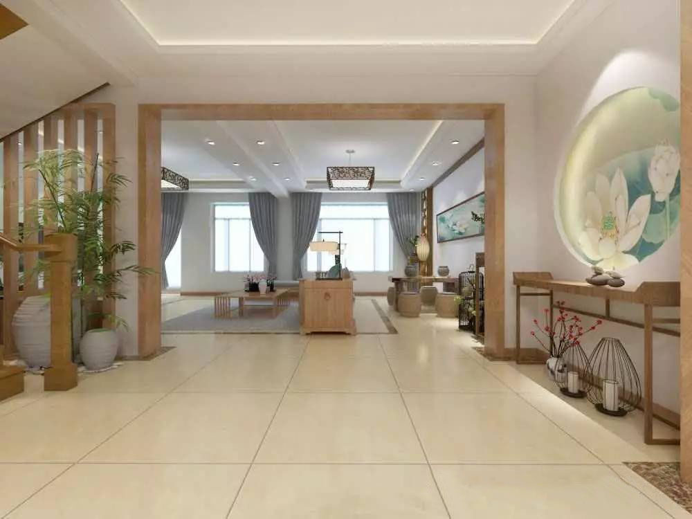 現(xiàn)代中式禪意空間，意境幽雅靜美自然