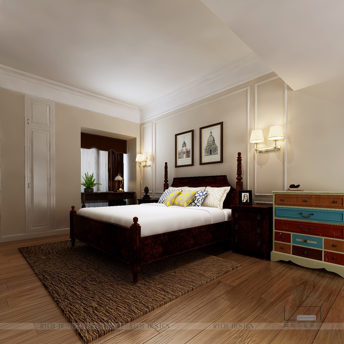 別墅臥室裝修效果圖