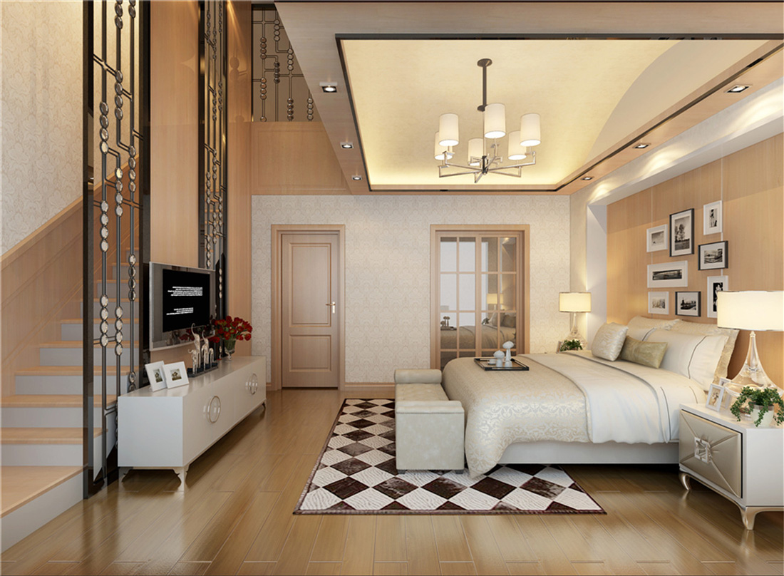 別墅現代裝潢設計效果圖