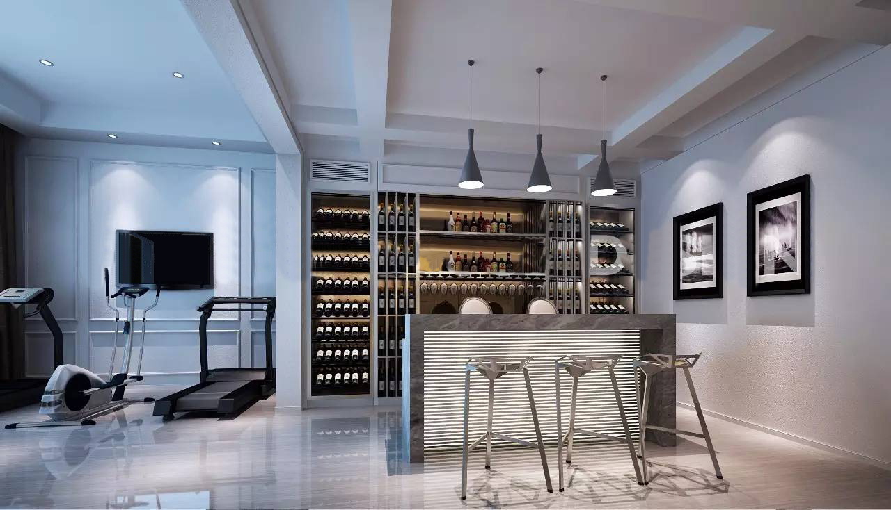 別墅裝修設計休閑區(qū)效果圖