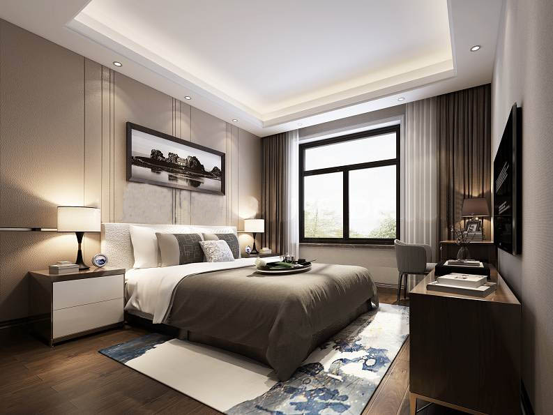 別墅裝修設(shè)計(jì)次臥