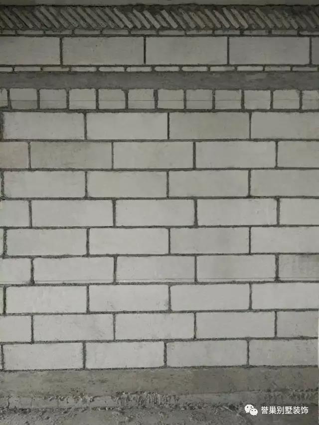 別墅立體墻面磚塊裝飾