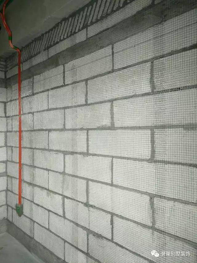 別墅墻面磚塊裝飾