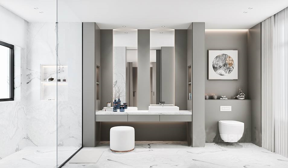 別墅裝修設(shè)計(jì)衛(wèi)生間