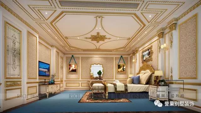 東逸灣別墅臥室裝修設計效果圖