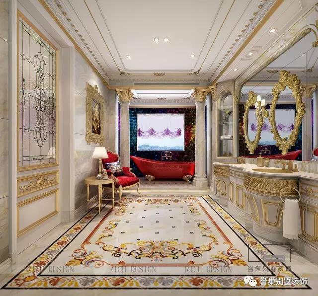 東逸灣別墅主衛(wèi)裝修設計效果圖