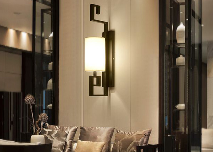 別墅中式燈光裝飾實景圖