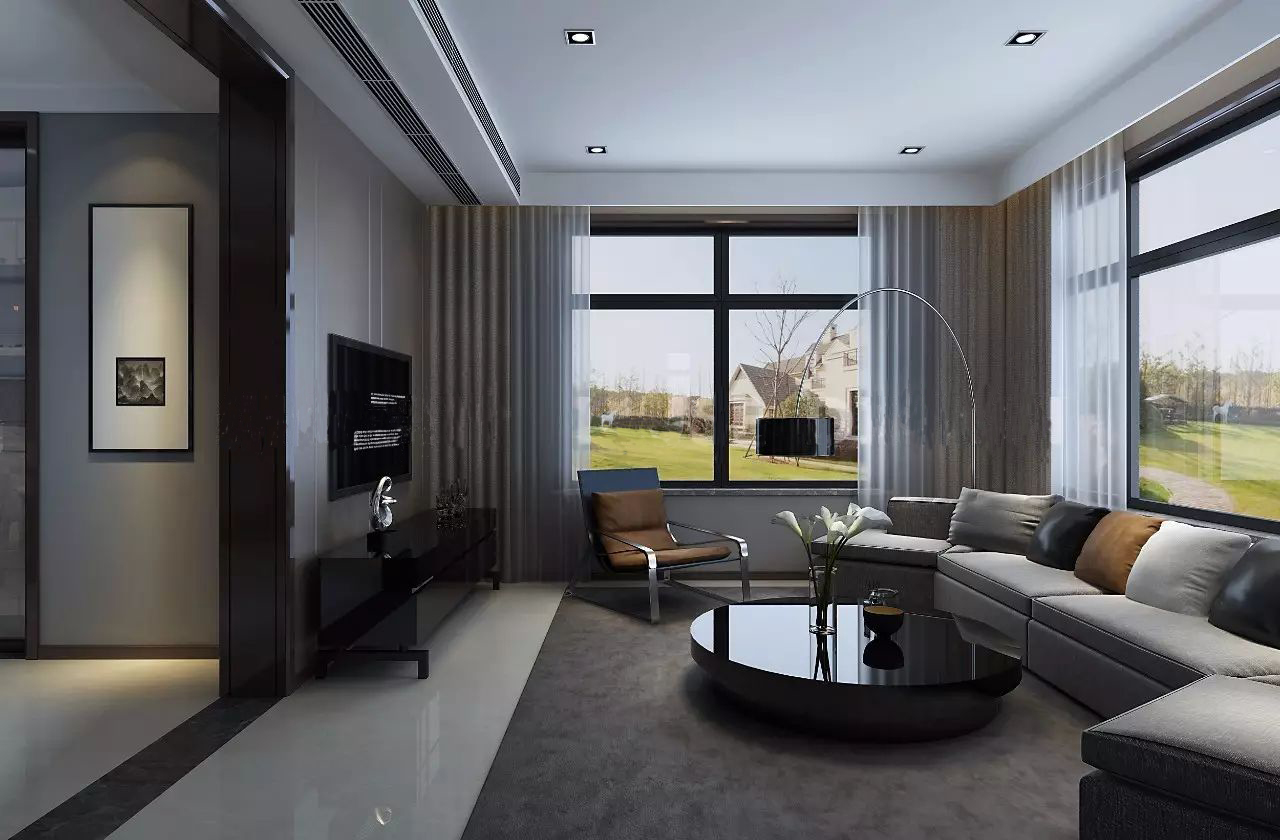 別墅裝修設計會客廳