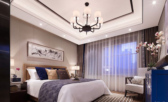 別墅現(xiàn)代臥室裝飾效果圖