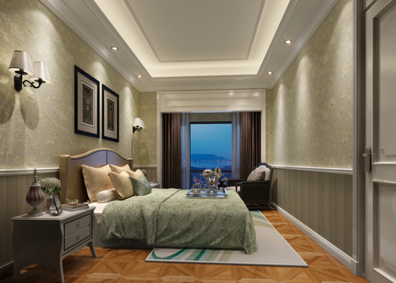 現代臥室軟裝設計效果圖