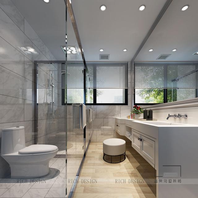 別墅裝修衛(wèi)生間時還在“干濕分離”？