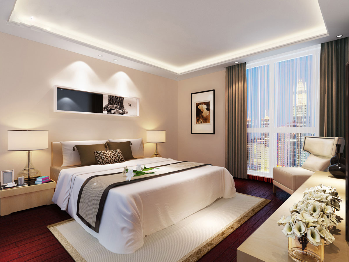 現(xiàn)代臥室裝飾設(shè)計(jì)效果圖