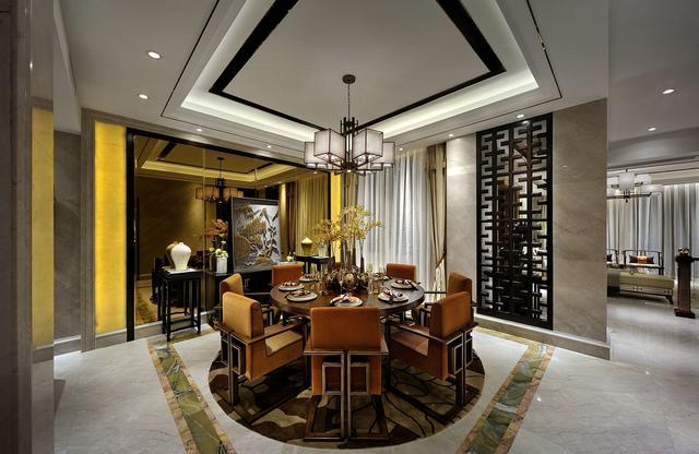 別墅裝飾餐廳效果圖