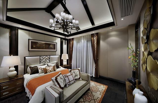 別墅裝飾臥室效果圖