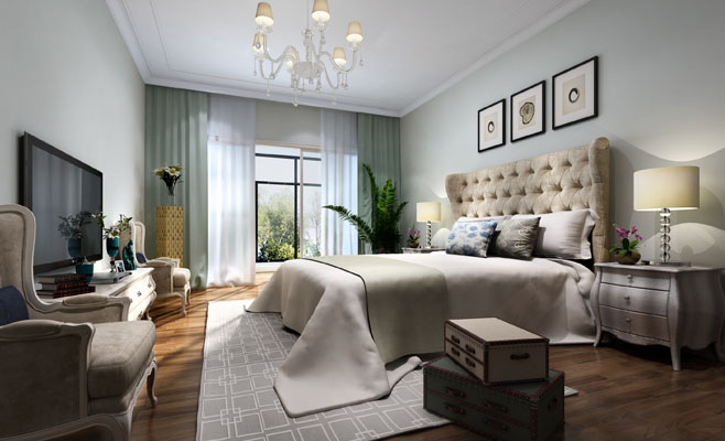 現(xiàn)代臥室裝飾設(shè)計(jì)效果圖