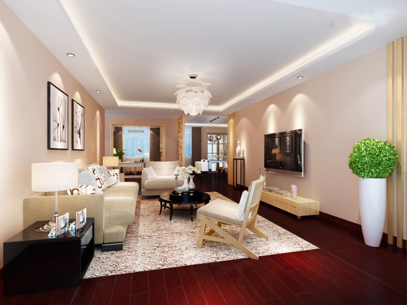 現(xiàn)代別墅客廳裝修設(shè)計效果圖