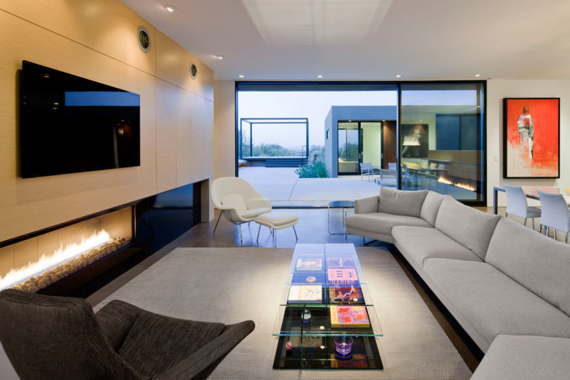 現(xiàn)代別墅客廳裝修設(shè)計實景圖