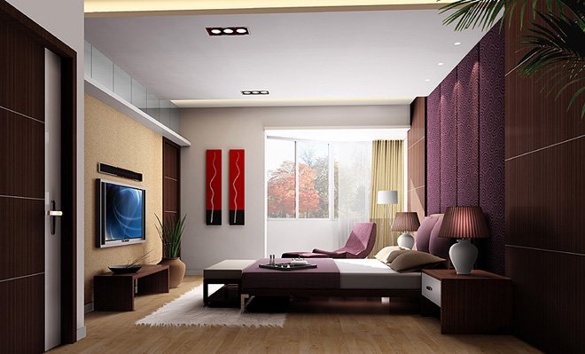 現(xiàn)代臥室裝飾設(shè)計(jì)效果圖一