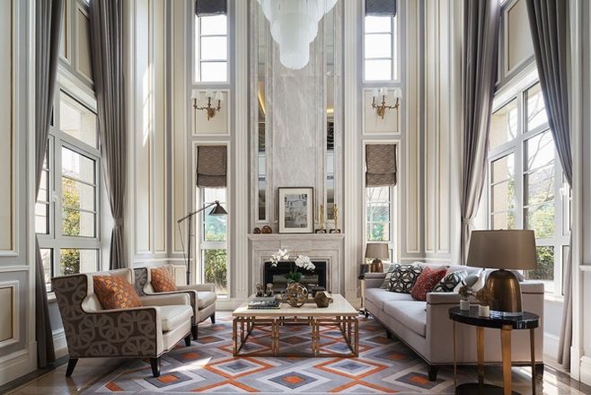 別墅室內(nèi)軟裝設(shè)計效果圖