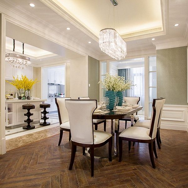 環(huán)保別墅餐廳裝修效果圖