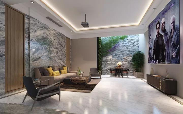 中式別墅裝修影音室