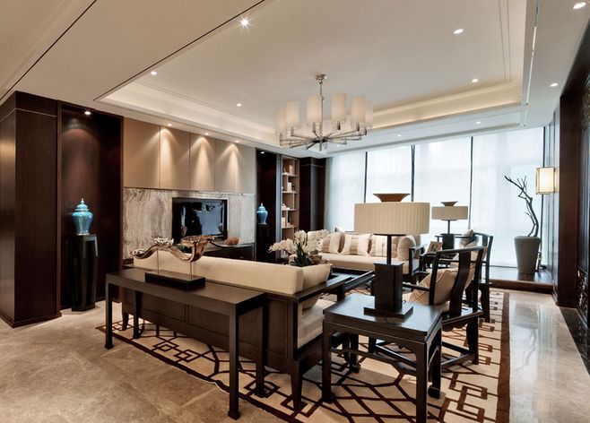 別墅客廳裝修設(shè)計效果圖