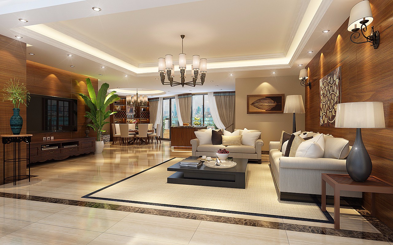 現(xiàn)代別墅客廳裝修設(shè)計(jì)效果圖