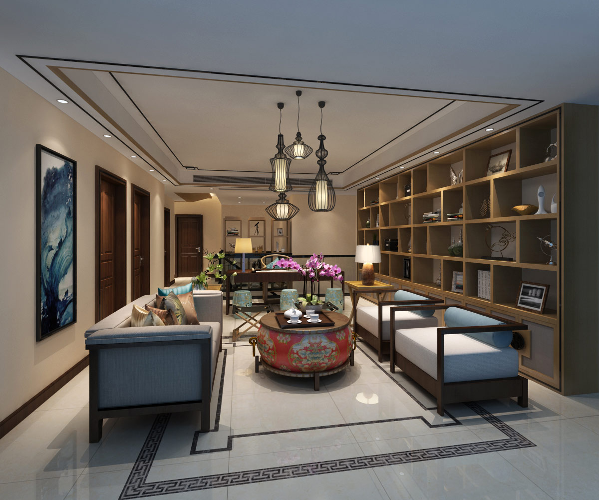 別墅裝修風(fēng)水效果圖