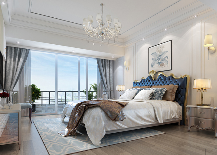 現(xiàn)代別墅臥室裝潢效果圖