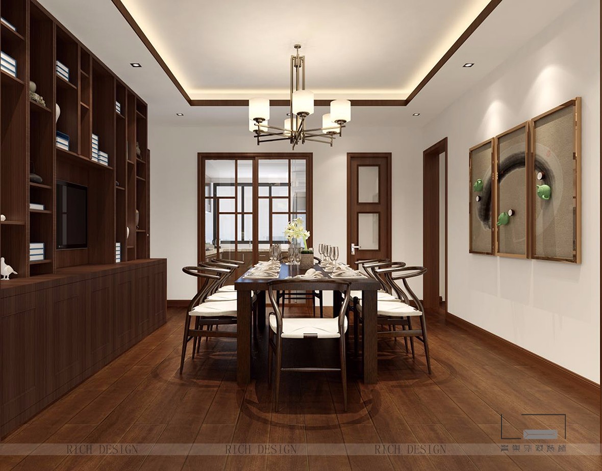 別墅餐廳裝潢效果圖