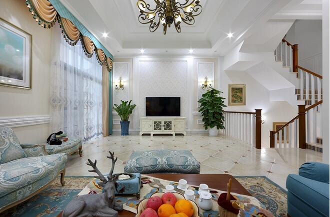 現(xiàn)代別墅客廳裝飾效果圖