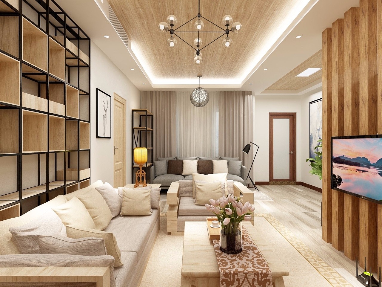 客廳裝飾效果圖
