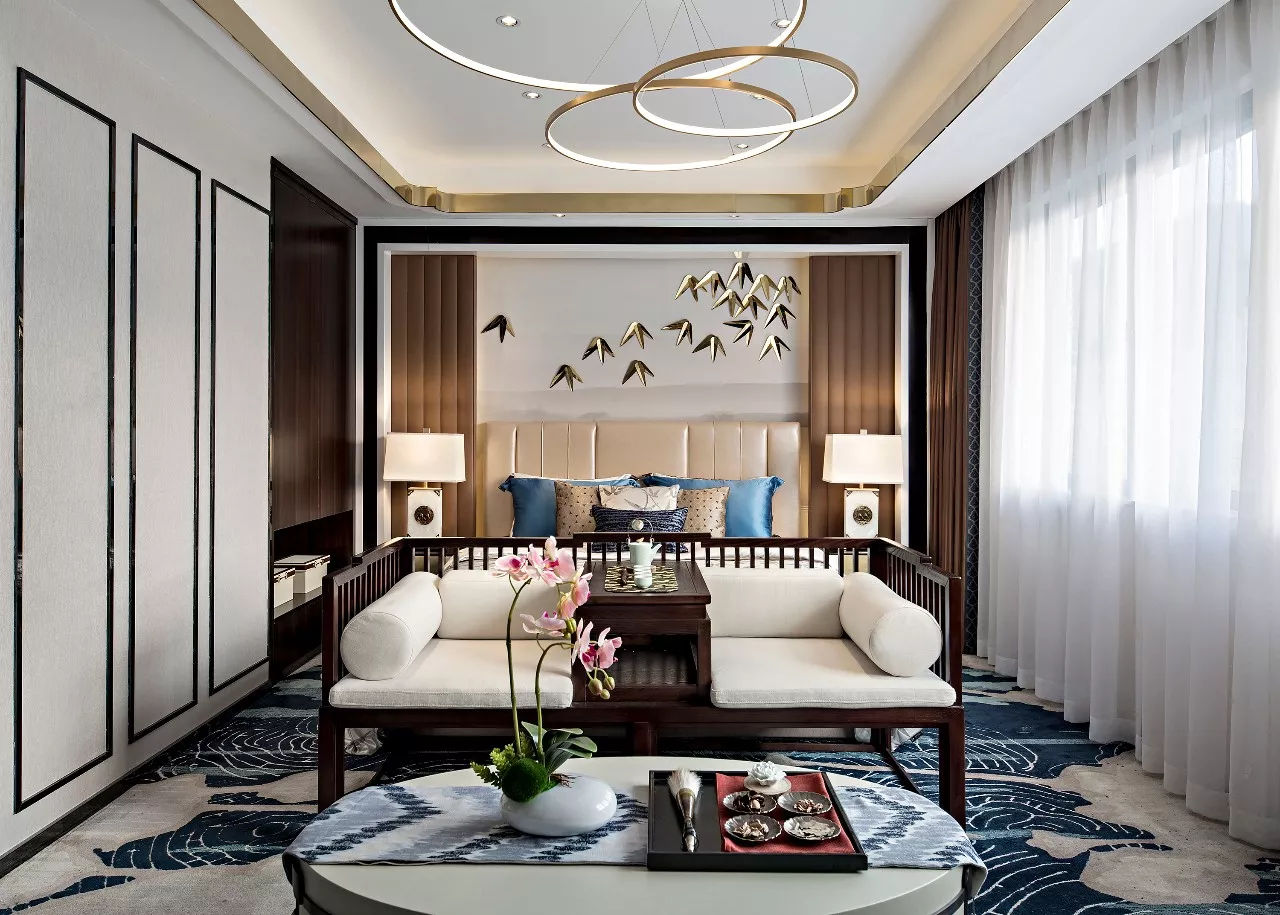 中式臥室裝飾效果圖