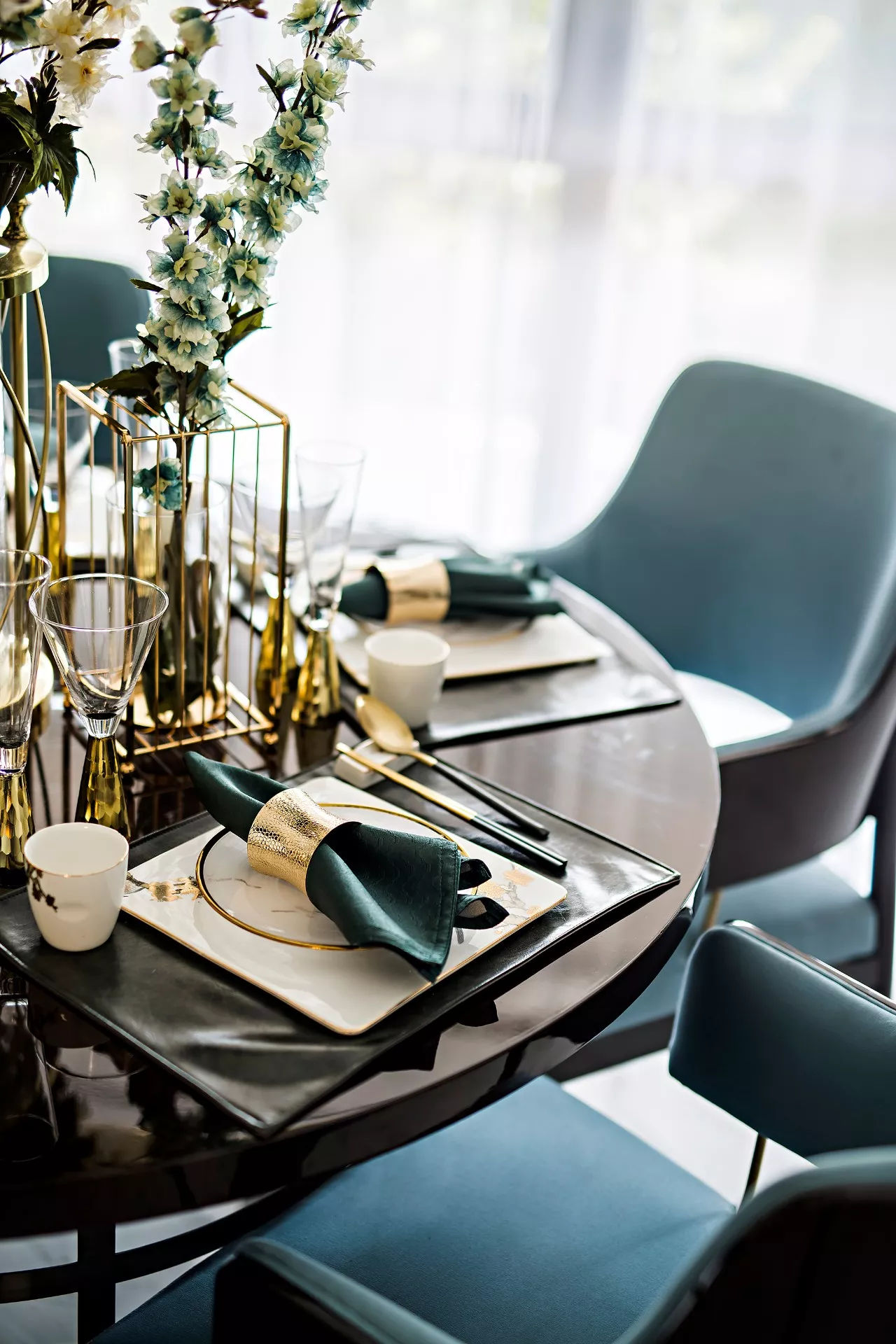 中式餐廳裝飾效果圖