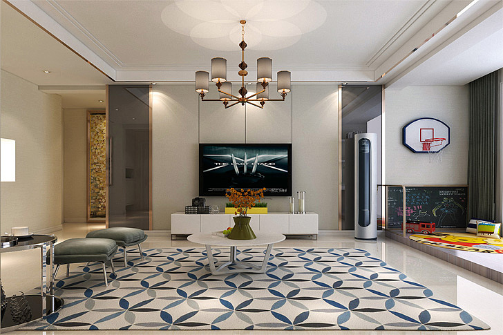 現(xiàn)代客廳裝飾效果圖