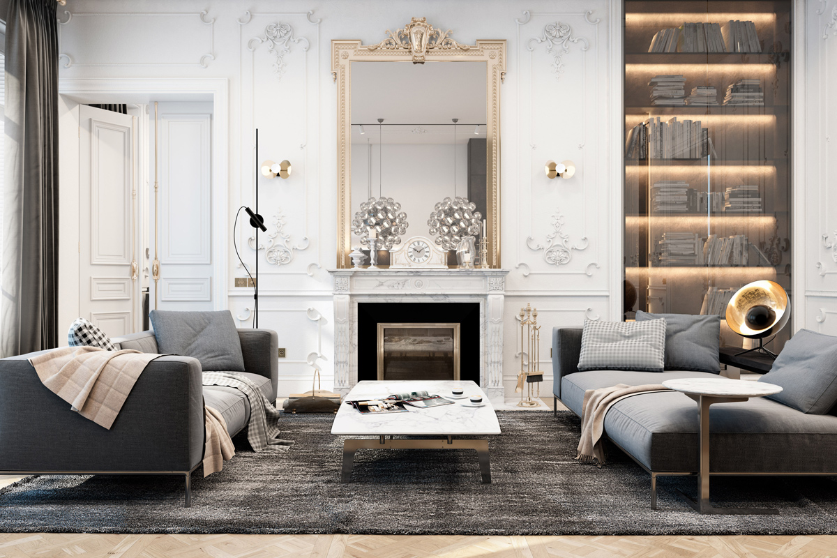 現(xiàn)代別墅裝潢效果圖