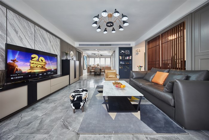 現(xiàn)代客廳裝潢實(shí)景圖