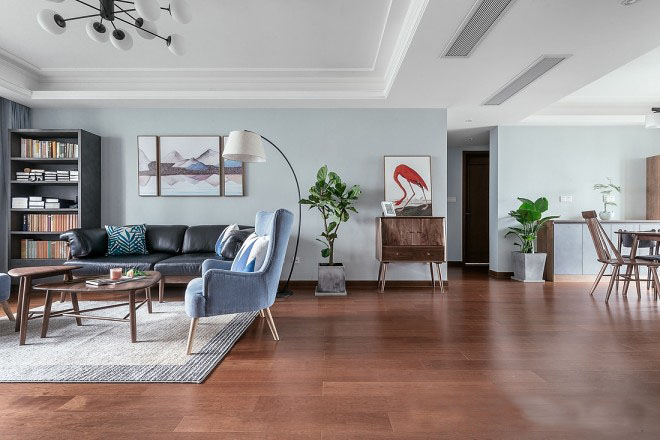 現(xiàn)代別墅客廳裝潢效果圖