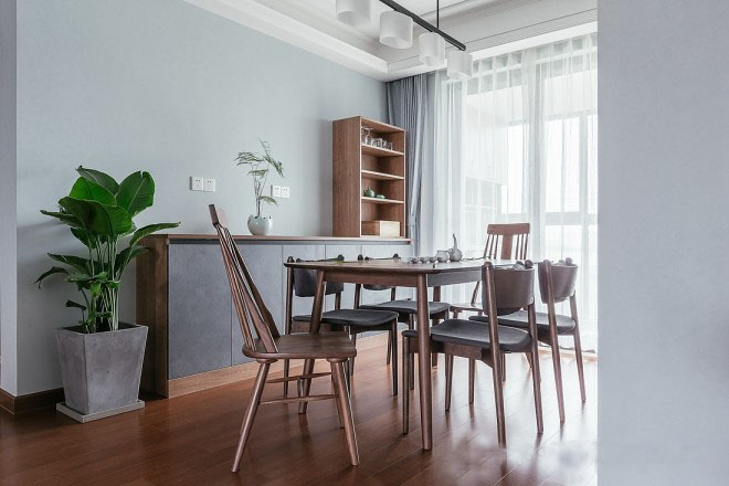 現(xiàn)代別墅餐廳裝潢效果圖