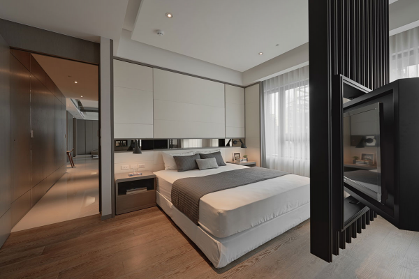 現(xiàn)代別墅臥室裝飾效果圖