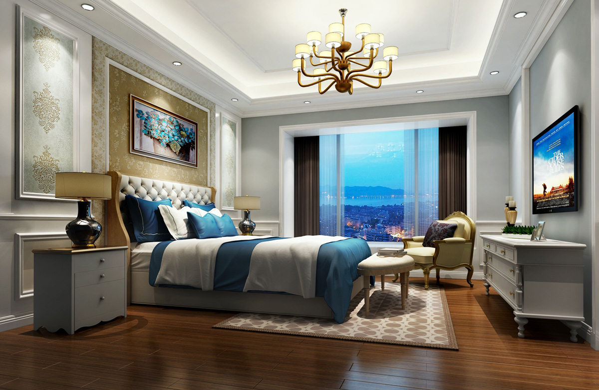 現(xiàn)代臥室裝飾效果圖