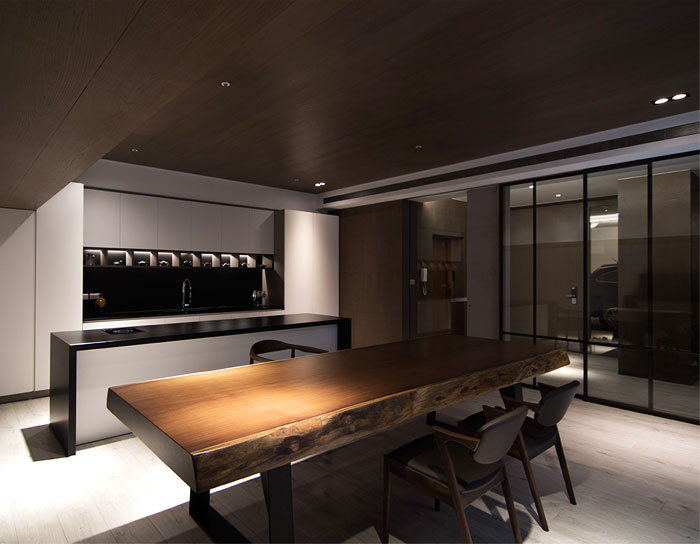 現(xiàn)代餐廚廳裝潢效果圖