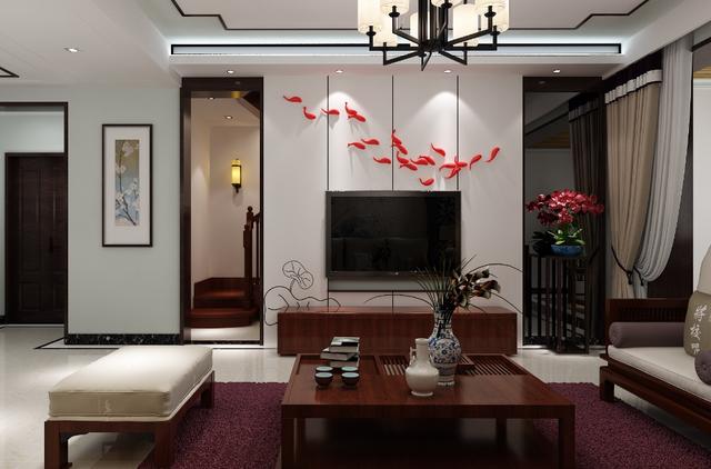 別墅客廳裝飾效果圖