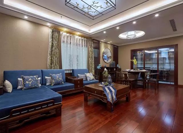 中式客廳裝潢效果圖