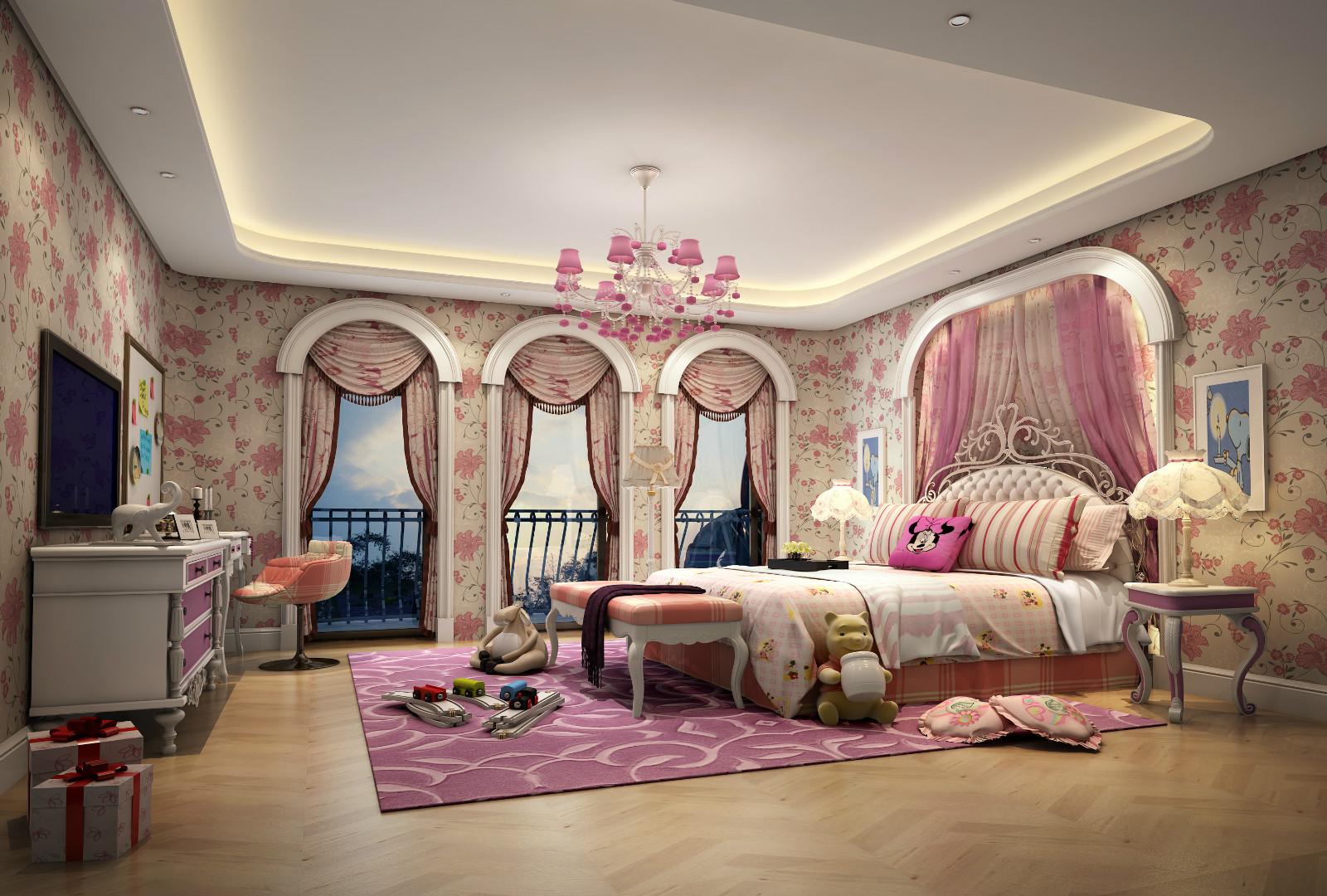 別墅兒童房裝飾效果圖