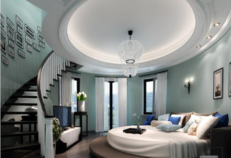 別墅臥室裝飾效果圖